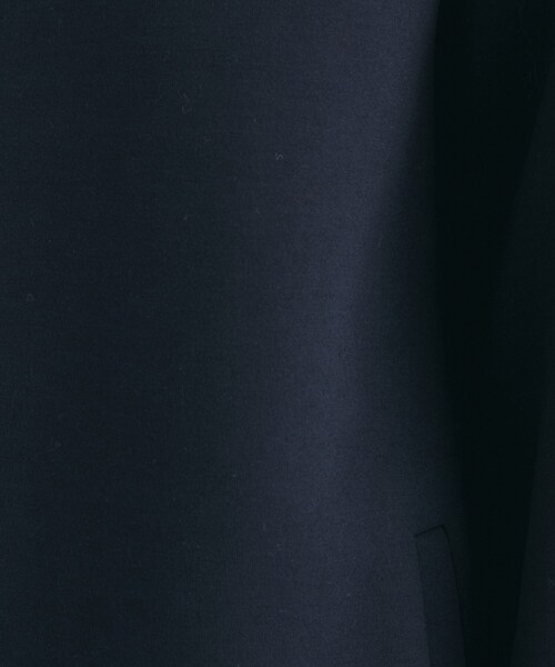 INDIVI（インディヴィ）の「【秋／軽羽織り】ノーカラーミドル丈ライトコート（ノーカラージャケット・レディース・ライトグレー系5/ネイビー/アイボリー・38/34/15 /13/05）」の4枚目の写真