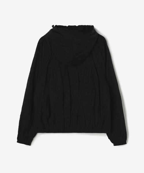 Bshop（ビショップ）の「eunoia | シアー フーディー ウィンドジャケット WOMEN（その他アウター・レディース・ブラック/グレー/イエロー・ONE）」の5枚目の写真