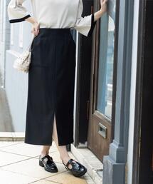 OPAQUE.CLIP | ストレッチダブルポケットタイトスカート【洗える】(スカート)