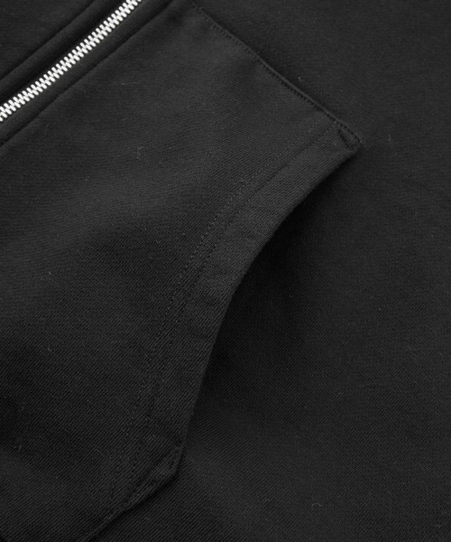 X-girl(エックスガール)の「MESSAGE AND FACE ZIP UP SWEAT HOODIE(パーカー・レディース・アッシュ/ブラック/オリーブ・S/M)」の10枚目の写真