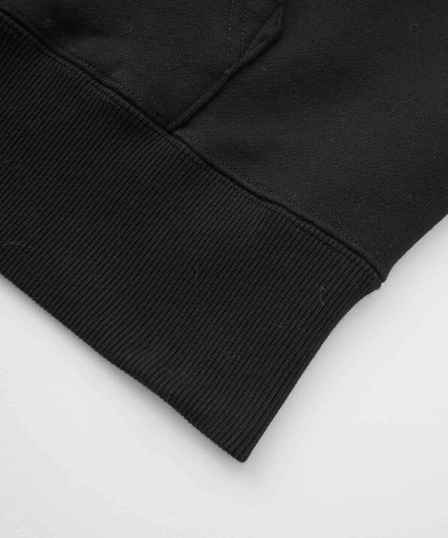 X-girl(エックスガール)の「MESSAGE AND FACE ZIP UP SWEAT HOODIE(パーカー・レディース・アッシュ/ブラック/オリーブ・S/M)」の12枚目の写真