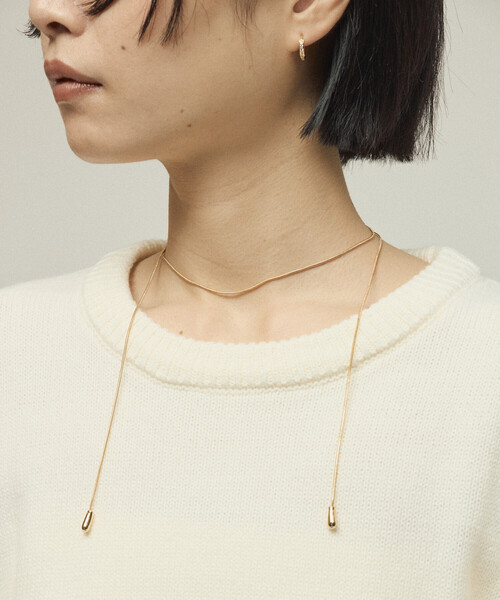 Firsthand（ファーストハンド）の「Firsthand/ファーストハンド チェーンコードネックレス（ネックレス・レディース・ゴールド/シルバー・ONE SIZE）」の2枚目の写真