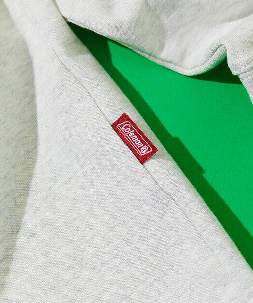 COLEMAN(コールマン)の「Coleman/コールマン Coleman×matsui×FREAK'S STORE 別注 コールマン matsui rocky camping ドローコード クルーネック スウェット(スウェット・メンズ・チャコールグレー/ライトグレー/オフホワイト/ブルー・MEDIUM/LARGE)」の9枚目の写真