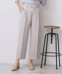 index | ワイドストレートパンツ/セットアップ対応可【洗濯機OK/イージーアイロン】(その他パンツ)