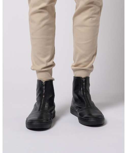 wjk（ダヴルジェイケイ）の「front zip bootie（ブーツ・メンズ・ブラック/スモーキーグリーン系・40/42/44）」の8枚目の写真
