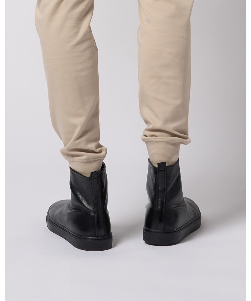 wjk（ダヴルジェイケイ）の「front zip bootie（ブーツ・メンズ・ブラック/スモーキーグリーン系・40/42/44）」の10枚目の写真