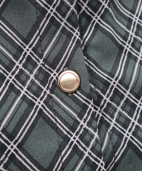 CECIL McBEE(セシルマクビー)の「バイアスチェッククレリックワンピース(ワンピース・レディース・ブラウン/ベージュ/ブラック・MEDIUM)」の14枚目の写真