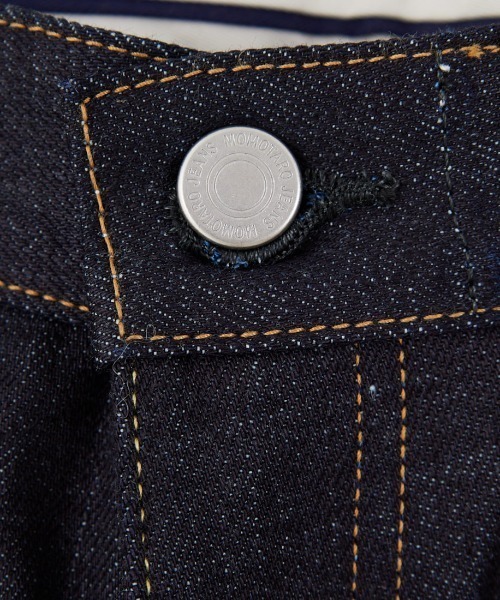 JEANS FACTORY （ジーンズファクトリー）の「[MOMOTARO JEANS/モモタロウ ジーンズ] 400 STANDARD WIDE 14.7OZ ZIPPER リジットデニムパンツ（デニムパンツ・メンズ・ノンウォッシュ・28/30/34/32）」の18枚目の写真