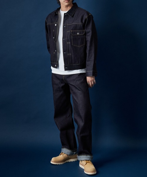 MOMOTARO JEANS/モモタロウ ジーンズ] 400 STANDARD WIDE 14.7OZ