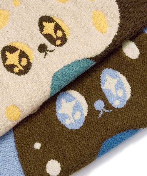 HOOK(フック)の「キノコ ポロニット セーター(ニット/セーター・メンズ・チョコ/ブルー・MEDIUM/LARGE)」の13枚目の写真