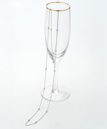 KONRON（コンロン）の「「KONRON/コンロン」Necklace : Mayu SV925 w/gold/rhodium coating 80cm（ネックレス）」