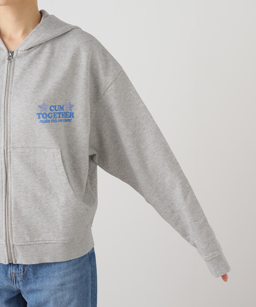 Carne Bollente(カルネボレンテ)の「Carne Bollente / カルネボレンテ Cum-munity Values(パーカー・レディース・グレー・SMALL)」の9枚目の写真