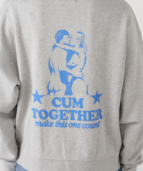 Carne Bollente(カルネボレンテ)の「Carne Bollente / カルネボレンテ Cum-munity Values(パーカー・レディース・グレー・SMALL)」の11枚目の写真