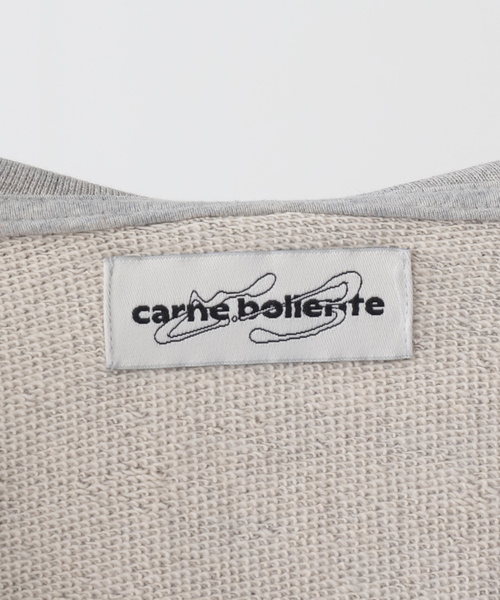 Carne Bollente(カルネボレンテ)の「Carne Bollente / カルネボレンテ Cum-munity Values(パーカー・レディース・グレー・SMALL)」の13枚目の写真