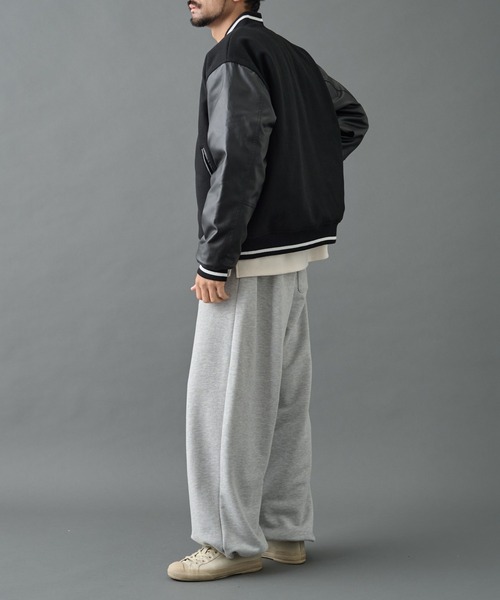 COLONY 2139(コロニートゥーワンスリーナイン)の「ジャージメルトンスタジャン(スタジャン・メンズ・ブラック系その他/ブラック・LARGE/MEDIUM)」の8枚目の写真