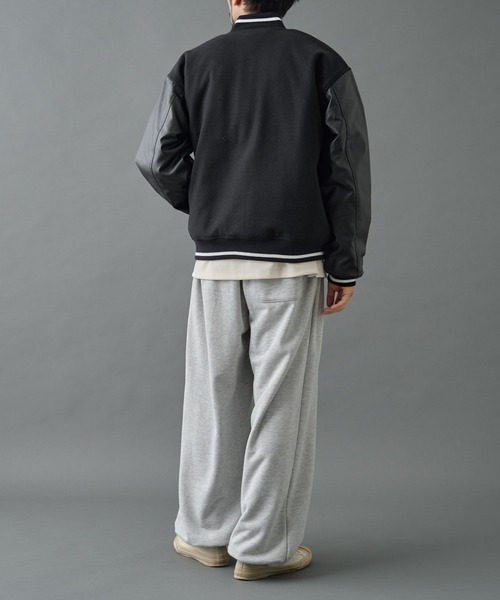 COLONY 2139(コロニートゥーワンスリーナイン)の「ジャージメルトンスタジャン(スタジャン・メンズ・ブラック系その他/ブラック・LARGE/MEDIUM)」の9枚目の写真