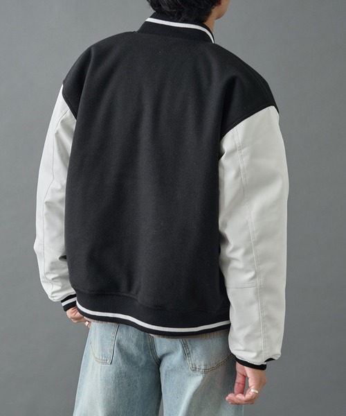 COLONY 2139(コロニートゥーワンスリーナイン)の「ジャージメルトンスタジャン(スタジャン・メンズ・ブラック系その他/ブラック・LARGE/MEDIUM)」の17枚目の写真