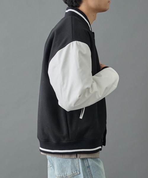 COLONY 2139(コロニートゥーワンスリーナイン)の「ジャージメルトンスタジャン(スタジャン・メンズ・ブラック系その他/ブラック・LARGE/MEDIUM)」の18枚目の写真