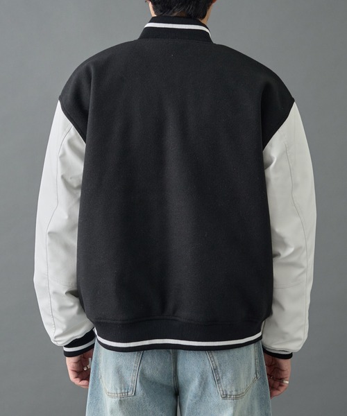 COLONY 2139(コロニートゥーワンスリーナイン)の「ジャージメルトンスタジャン(スタジャン・メンズ・ブラック系その他/ブラック・LARGE/MEDIUM)」の21枚目の写真