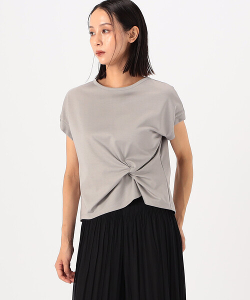 tekito様 コットン強撚ポンチ デザインタックシャツ（Tシャツ/カットソー）｜K.T