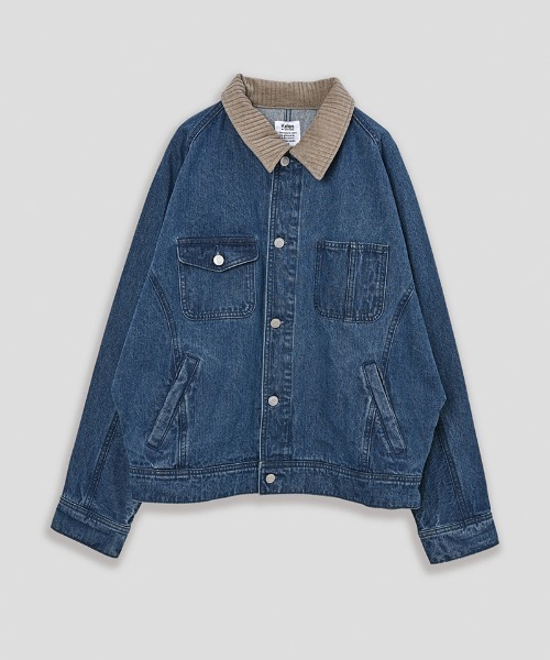 Kelen(ケレン)の「mj11183- WALDO DOLMAN SLEEVE DENIM デニムジャケット(KLM26HJK1120)(デニムジャケット・メンズ・インディゴブルー/ワンウォッシュ・38/40/42)」の1枚目の写真