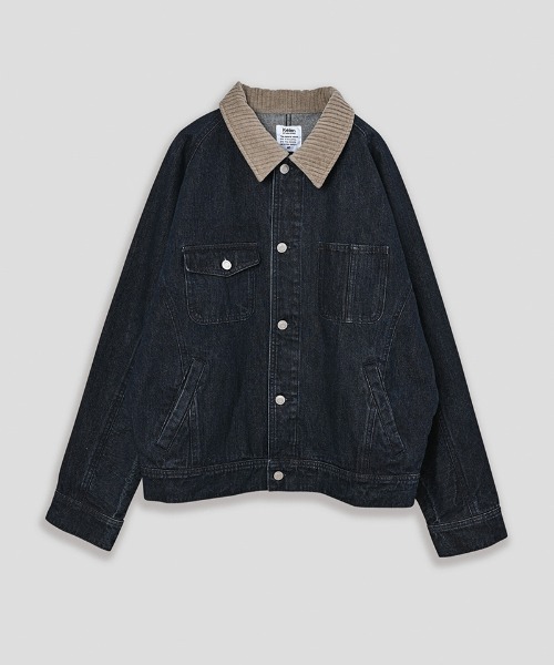 Kelen(ケレン)の「mj11183- WALDO DOLMAN SLEEVE DENIM デニムジャケット(KLM26HJK1120)(デニムジャケット・メンズ・インディゴブルー/ワンウォッシュ・38/40/42)」の18枚目の写真