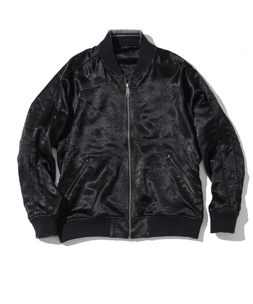 ACANTHUS(アカンサス)の「mj11190- Souvenir Jacket スーヴェニアジャケット(JK2603)(スカジャン・メンズ・ブラック・S/M/L/XL)」の3枚目の写真