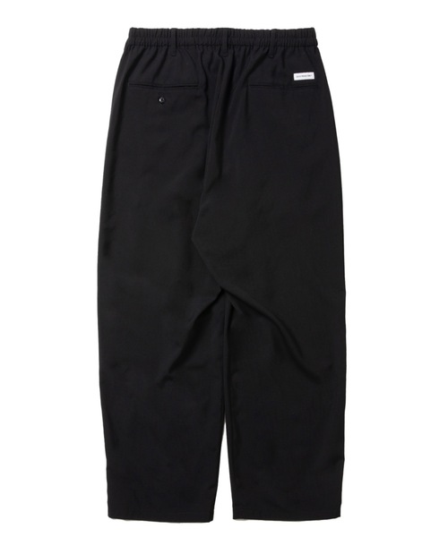 COOTIE PRODUCTIONS（クーティープロダクションズ）の「T/W 2 Tuck Easy Pants（スラックス・メンズ・ブラック・LARGE/MEDIUM/SMALL/X-LARGE）」の2枚目の写真
