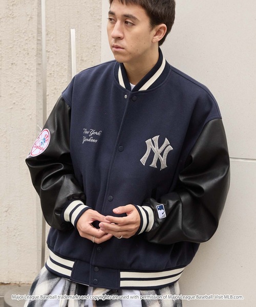 セール】MLB/メジャーリーグベースボール 別注 ワッペン刺繍 配色