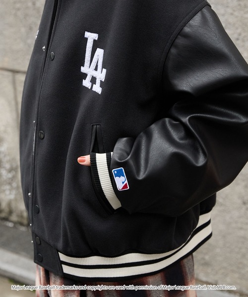 セール】MLB/メジャーリーグベースボール 別注 ワッペン刺繍 配色