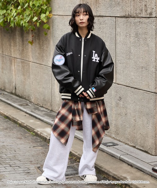 セール】MLB/メジャーリーグベースボール 別注 ワッペン刺繍 配色