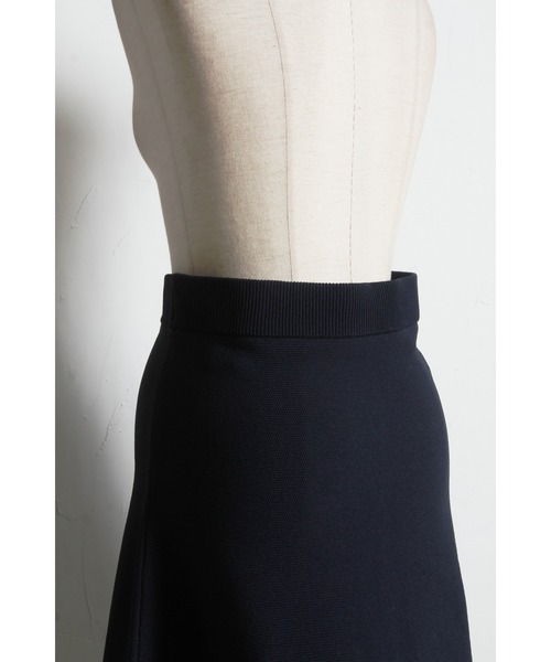 tocco closet(トッコ クローゼット)の「【ZOZO限定】立体フラワー装飾ニットフレアスカート(スカート・レディース・ネイビー/ブラック・M)」の21枚目の写真