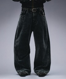 ANDER HUNK(アンダーハンク)のFaded Corduroy Curve Pants / フェードコーデュロイカーブパンツ(その他パンツ)