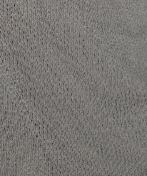 Gabardine K.T(ギャバジンケーティー)の「シアーテレコ スキントップス(Tシャツ/カットソー・レディース・オフホワイト/グレー/ブラック・9号)」の4枚目の写真