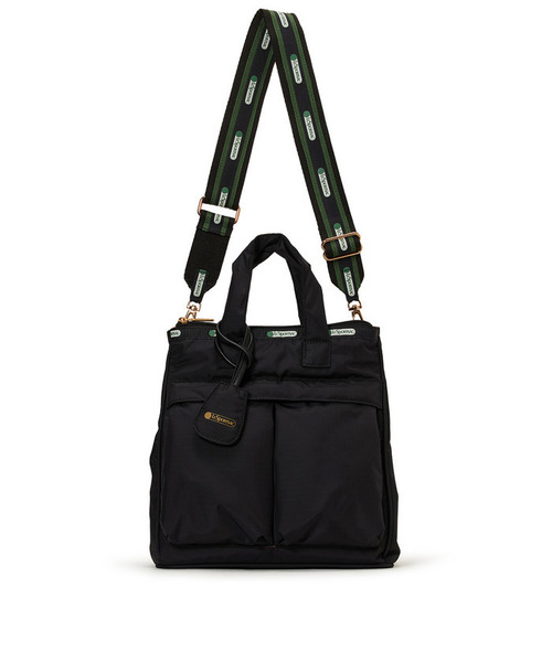 LeSportsac（レスポートサック）の「MED HELMET TOTE ノクターンフレーム（トートバッグ・レディース・ブラック・FREE）」の8枚目の写真