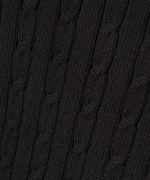 an another angelus（アンアナザーアンジェラス）の「エンブレム釦配色ラインニットポロ/fint フィント（ニット/セーター・レディース・ボルドー/ブラック・FREE）」の14枚目の写真