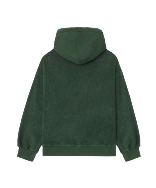 A BATHING APE(アベイシングエイプ)の「HOODED SWEAT SHIRT #2(パーカー・レディース・ブラック/オリーブ・FREE)」の4枚目の写真