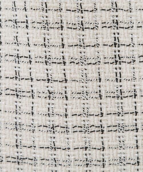 COUP DE CHANCE（クードシャンス）の「【日本製】ツイードタイトスカート（スカート・レディース・ネイビー系3/ホワイト系4・40/38/36/34）」の6枚目の写真