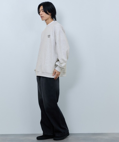 NAVY（ネイビー）の「ＮAVY アニマルフェイス裏毛トレーナー（スウェット・メンズ・ネイビー/ライトグレー系1/ブラック/ライトグレー系2・M/XL/L）」の11枚目の写真