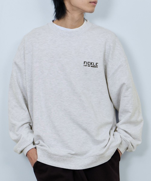 NAVY（ネイビー）の「ＮAVY アニマルフェイス裏毛トレーナー（スウェット・メンズ・ネイビー/ライトグレー系1/ブラック/ライトグレー系2・M/XL/L）」の12枚目の写真