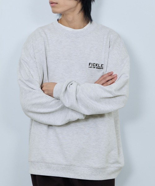 NAVY（ネイビー）の「ＮAVY アニマルフェイス裏毛トレーナー（スウェット・メンズ・ネイビー/ライトグレー系1/ブラック/ライトグレー系2・M/XL/L）」の13枚目の写真