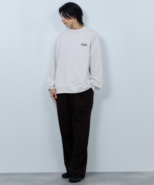 NAVY（ネイビー）の「ＮAVY アニマルフェイス裏毛トレーナー（スウェット・メンズ・ネイビー/ライトグレー系1/ブラック/ライトグレー系2・M/XL/L）」の14枚目の写真