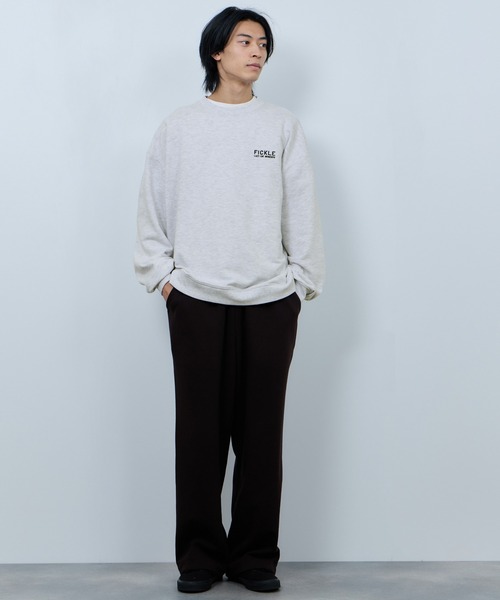 NAVY（ネイビー）の「ＮAVY アニマルフェイス裏毛トレーナー（スウェット・メンズ・ネイビー/ライトグレー系1/ブラック/ライトグレー系2・M/XL/L）」の15枚目の写真