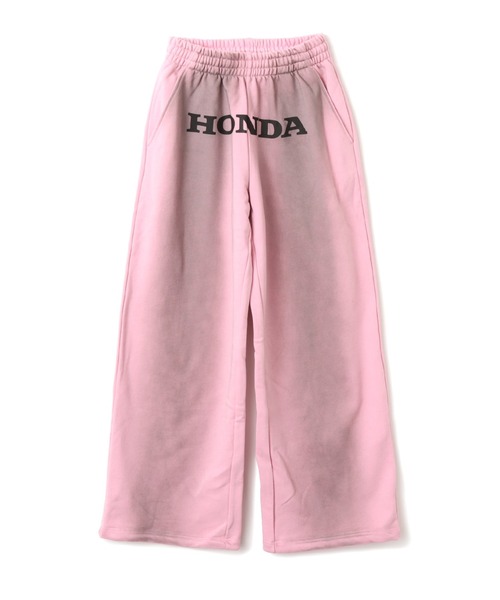 atmos pink(アトモスピンク)の「atmos pink x HONDA Spray Sweat Pants / アトモス ピンク ホンダ スプレー スウェット パンツ【SP】(スウェットパンツ・レディース・ピンク・FREE)」の1枚目の写真