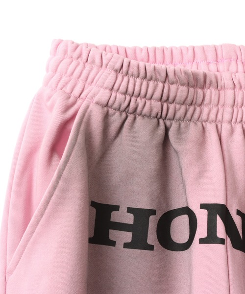 atmos pink(アトモスピンク)の「atmos pink x HONDA Spray Sweat Pants / アトモス ピンク ホンダ スプレー スウェット パンツ【SP】(スウェットパンツ・レディース・ピンク・FREE)」の2枚目の写真