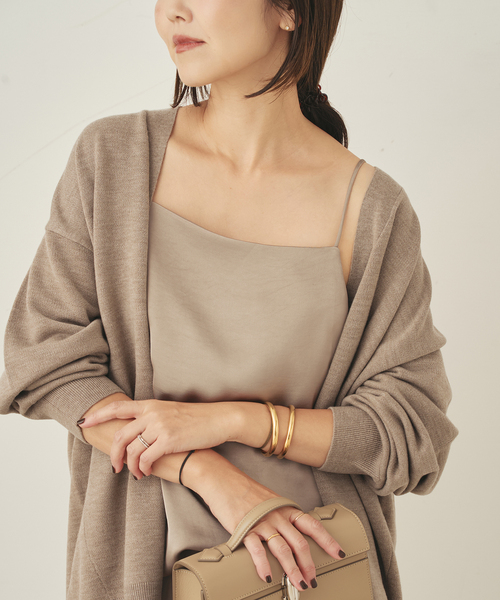 double satin キャミソール（キャミソール）｜Plage（プラージュ）の