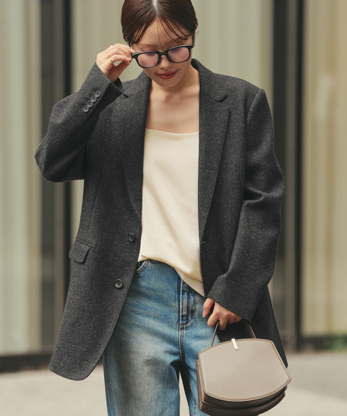 plage（プラージュ）の「double satin キャミソール（キャミソール・レディース・アイボリー/モカ・FREE）」の7枚目の写真