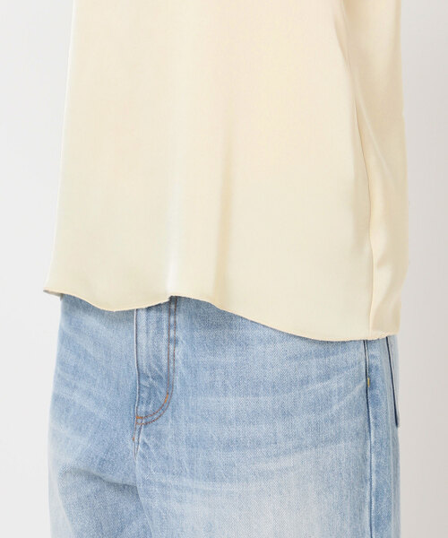 plage（プラージュ）の「double satin キャミソール（キャミソール・レディース・アイボリー/モカ・FREE）」の22枚目の写真