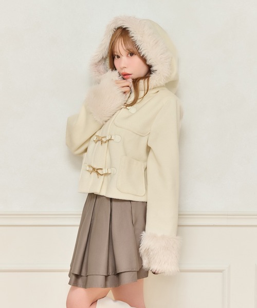 セール】ショートダッフルコート（ダッフルコート）｜apres jour