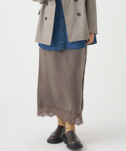 サテンレーススカート（スカート）｜IENA（イエナ）のファッション通販